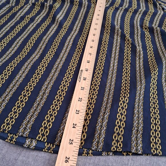 Michael Kors Chain Print Blouse - Picture 8 of 11